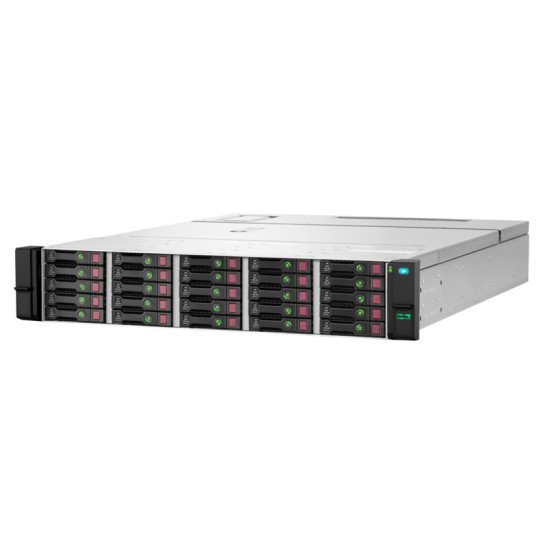 HPE D3710 Enclosure boîtier de disques Rack (2 U) Noir, Argent