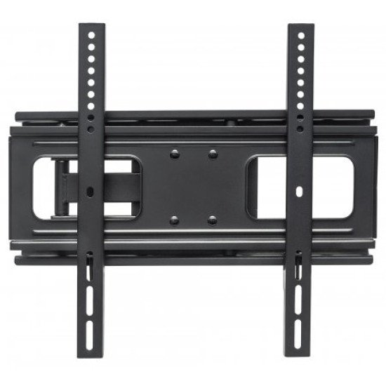 Manhattan Support mural pour TV/moniteurs (Bras articulé), écrans 32" à 55", Compatibilité VESA : de 200x200 à 400x400 mm (vérifiez les dimensions des quatre trous de fixation à l'arrière), charge max. 50 kg, noir