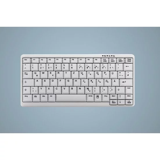 Clavier Silicon Graphics QWERTZ Allemand - PS/2, Gris, Occasion