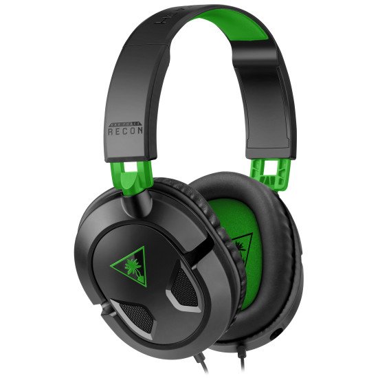 Turtle Beach Recon 50X Casque Avec fil Arceau Jouer Noir, Vert