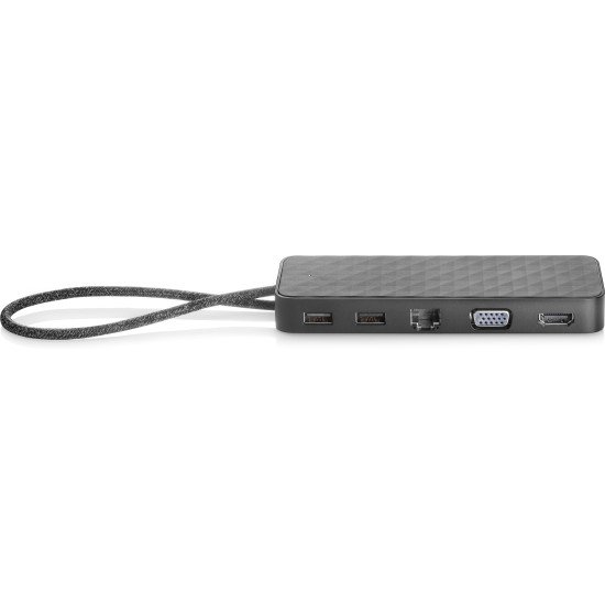 HP USB-C Mini Avec fil USB 3.2 Gen 1 (3.1 Gen 1) Type-C Noir