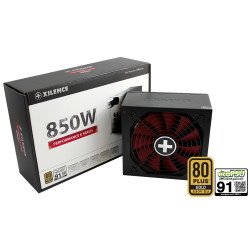 Xilence XP850MR9 Alimentation PC 850 W 20+4 pin ATX ATX Noir, Rouge Xilence XP850MR9 Alimentation PC 850 W 20+4 pin ATX ATX Noir, Rouge