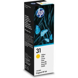 HP 31 70-ml Yellow Original Ink Bottle Jaune HP 31 70-ml Yellow Original Ink Bottle Jaune