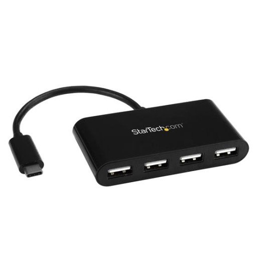 StarTech.com ST4200MINIC Hub 4 ports USB-C vers 4x USB-A - USB 2.0