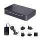 StarTech.com Switch KVM DisplayPort 4 Ports - 8K 60H/4K 144Hz, Écran Unique, DisplayPort 1.4, 2 Ports USB 3.0, 4x USB 2.0 HID, Commutateur KVM, Commutation par Bouton-Poussoir, Conforme TAA - Indépendant de l'OS StarTech.com Switch KVM DisplayPort 4 Ports - 8K 60H/4K 144Hz, Écran Unique, DisplayPort 1.4, 2 Ports USB 3.0, 4x USB 2.0 HID, Commutateur KVM, Commutation par Bouton-Poussoir, Conforme TAA - Indépendant de l'OS