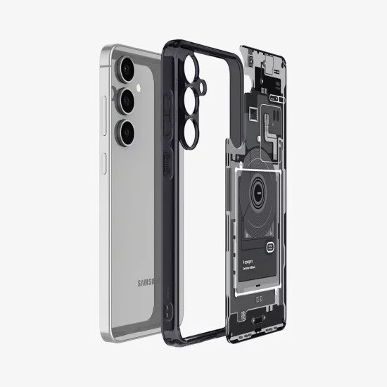 Spigen Ultra Hybrid Zero One coque de protection pour téléphones portables 17 cm (6.7") Housse Noir, Gris Spigen Ultra Hybrid Zero One coque de protection pour téléphones portables 17 cm (6.7") Housse Noir, Gris