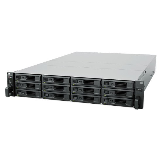 Synology SA SA3410 serveur de stockage NAS Rack (2 U) Ethernet/LAN Noir, Gris D-1541