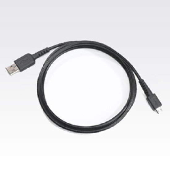 Zebra Micro USB sync cable câble USB Noir