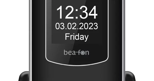 BEAFON BEAFON SL605 SENIOREN CLAMBSHELL MOBILE PHONE 2G | 32000 MB Zwart