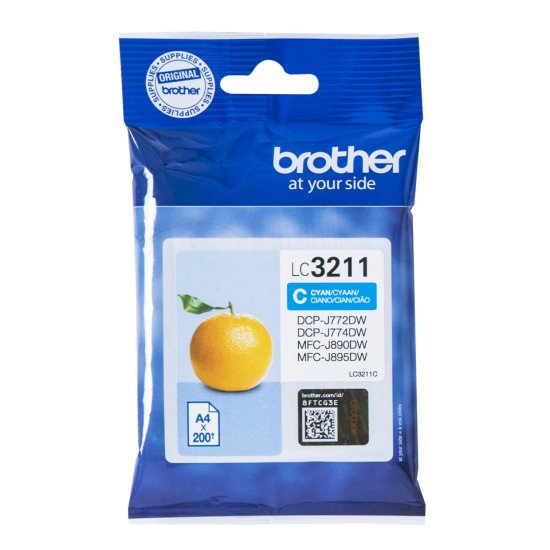 Brother LC-3211C cartouche d'encre Original Cyan