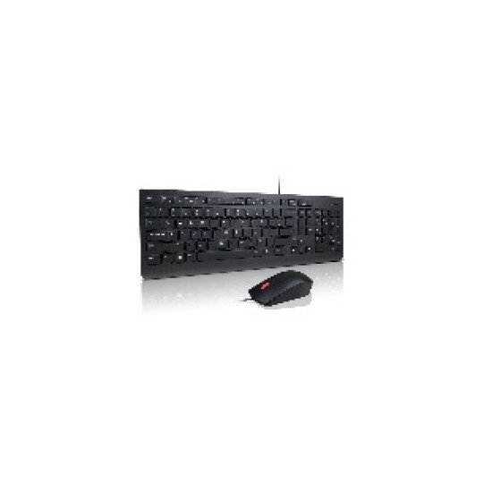 Lenovo 4X30L79922 clavier USB QWERTY US Noir