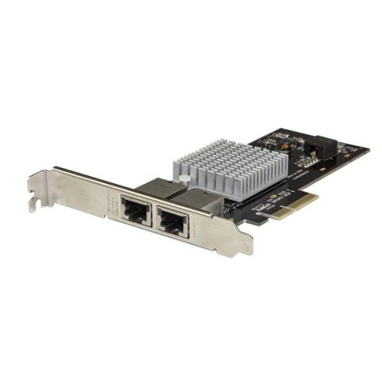 StarTech.com Carte réseau PCI Express à 2 ports 10GBase-T / NBASE-T avec chipset Intel X550