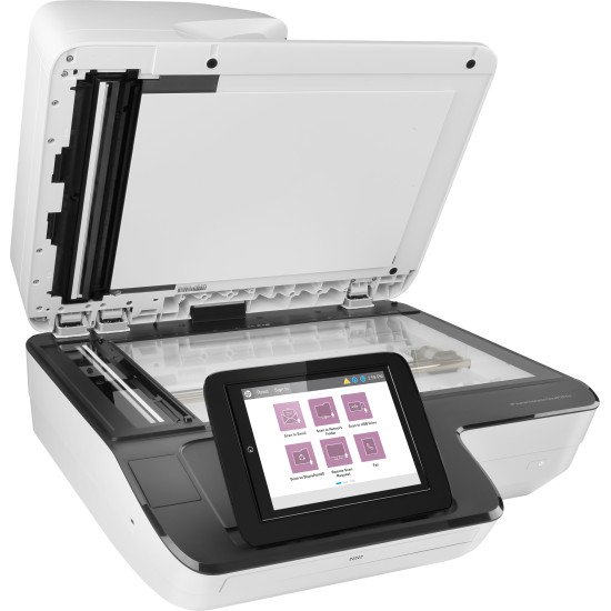 HP Scanjet Enterprise Flow N9120 fn2 Numériseur à plat et adf 600 x 600 DPI A3 Noir, Blanc