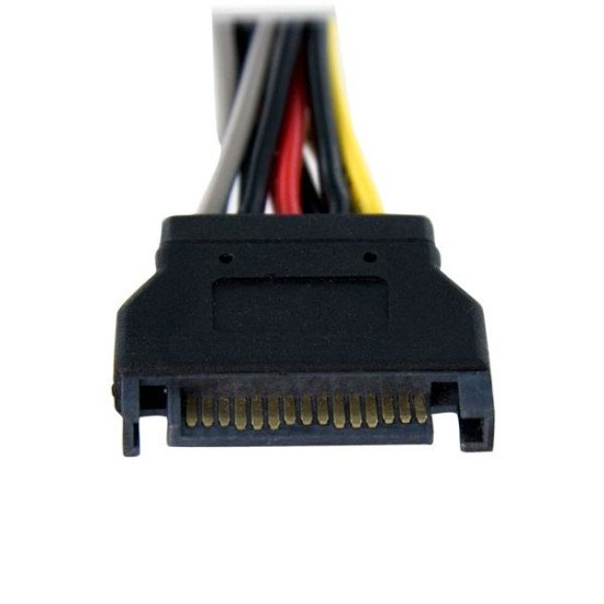 StarTech.com Adaptateur de câble répartiteur d'alimentation en Y SATA 15 cm - M/F