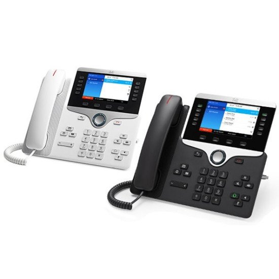 Cisco 8851, Refurbished téléphone fixe Noir LED Cisco 8851, Refurbished téléphone fixe Noir LED