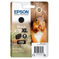 Epson Squirrel Singlepack Black 378XL Claria Photo HD Ink Epson Squirrel Singlepack Black 378XL Claria Photo HD Ink