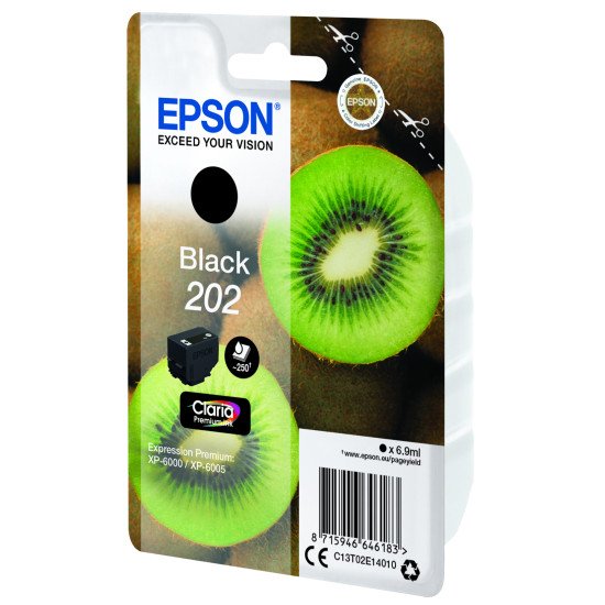 Epson Singlepack Black 202 Claria Premium Ink