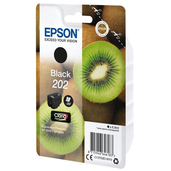 Epson Singlepack Black 202 Claria Premium Ink