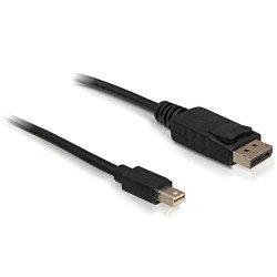 DeLOCK mini DP/DP 1.2 2 m Mini DisplayPort DisplayPort Noir DeLOCK mini DP/DP 1.2 2 m Mini DisplayPort DisplayPort Noir