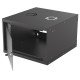 Intellinet Armoire réseau murale 19" (basique), 6U, profondeur 560 mm, noire, en kit, charge max. 50 kg, profondeur utile 500 mm, porte en verre, fixations murales non incluses