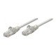 Intellinet Câble patch réseau Cat6A, 50 m, gris, cuivre, S/FTP, LSOH/LSZH, PVC, RJ45, contacts plaqués or, anti-accroc, avec manchon, garantie à vie