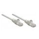 Intellinet Câble patch réseau Cat6A, 50 m, gris, cuivre, S/FTP, LSOH/LSZH, PVC, RJ45, contacts plaqués or, anti-accroc, avec manchon, garantie à vie