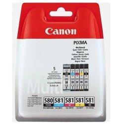 Canon 2078C006 cartouche d'encre Original Noir, Cyan, Magenta, Jaune Multipack