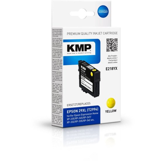 KMP E218YX cartouche d'encre Jaune