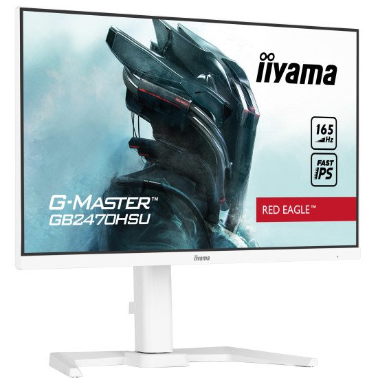 iiyama GB2470HSU-W5 écran PC 58,4 cm (23") 1920 x 1080 pixels Full HD LED Blanc