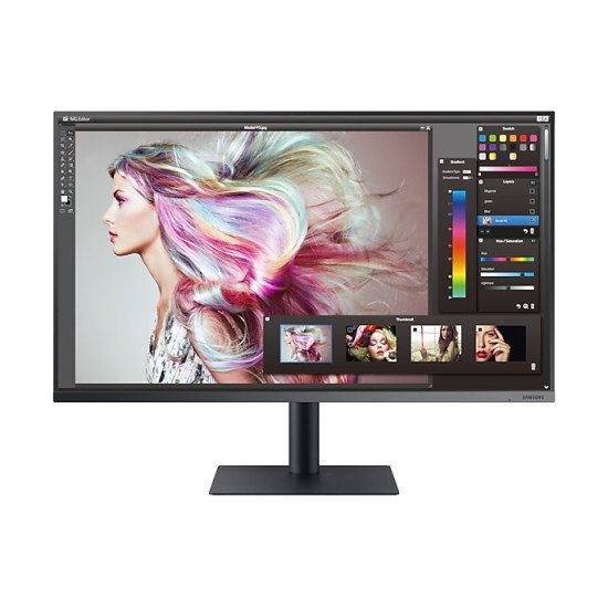 Samsung ViewFinity TUF87F 80 cm (31.5") 3840 x 2160 pixels 4K Ultra HD LCD Bleu, Gris