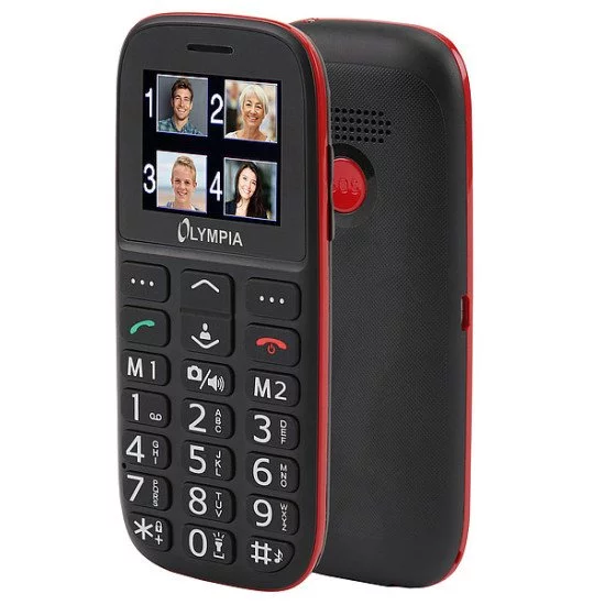 Olympia Bella 4,5 cm (1.77") 68 g Noir Appareil-photo de téléphone Olympia Bella 4,5 cm (1.77") 68 g Noir Appareil-photo de téléphone