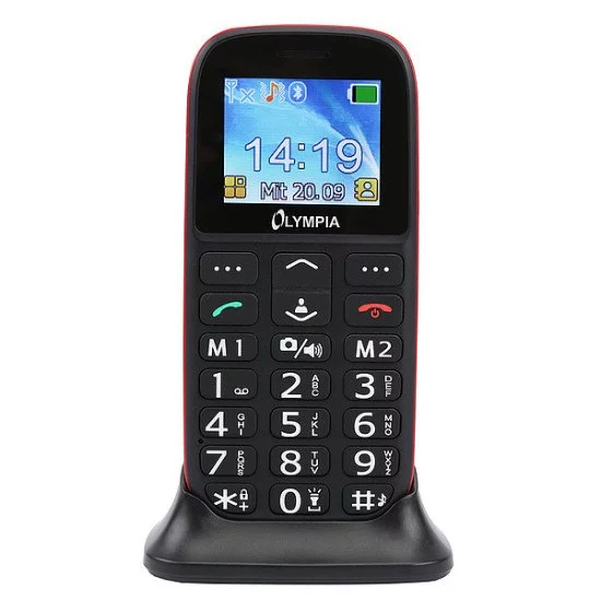 Olympia Bella 4,5 cm (1.77") 68 g Noir Appareil-photo de téléphone Olympia Bella 4,5 cm (1.77") 68 g Noir Appareil-photo de téléphone