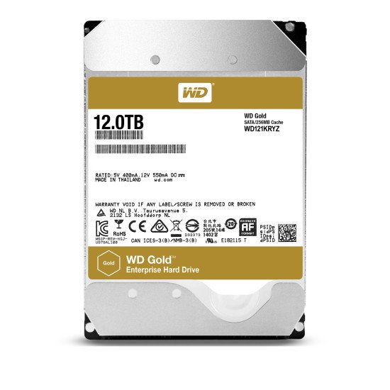 Western Digital Gold 3.5" 12000 Go Série ATA III