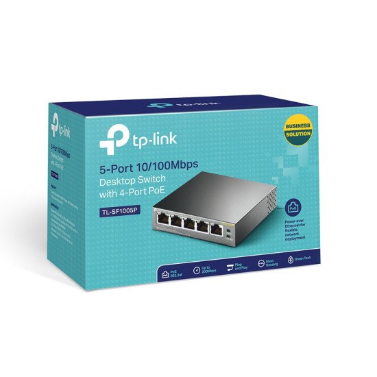 TP-LINK TL-SF1005P Switch Fast Ethernet 