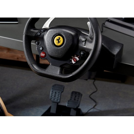 Thrustmaster T80 Ferrari 488 GTB Edition Volant + pédales PS4