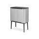 Brabantia 316081 poubelle 33 L Rectangulaire Acier inoxydable Noir, Acier inoxydable