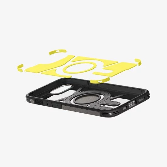 Spigen Tough Armor AI (MagFit) coque de protection pour téléphones portables 15,5 cm (6.1") Housse Métallique Spigen Tough Armor AI (MagFit) coque de protection pour téléphones portables 15,5 cm (6.1") Housse Métallique