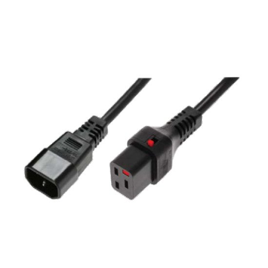 NEXT UPS Systems 88030 câble électrique Noir 2 m Coupleur C14 Coupleur C19