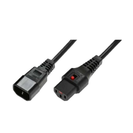 NEXT UPS Systems 88033 câble électrique Noir 2 m Coupleur C14 Coupleur C13