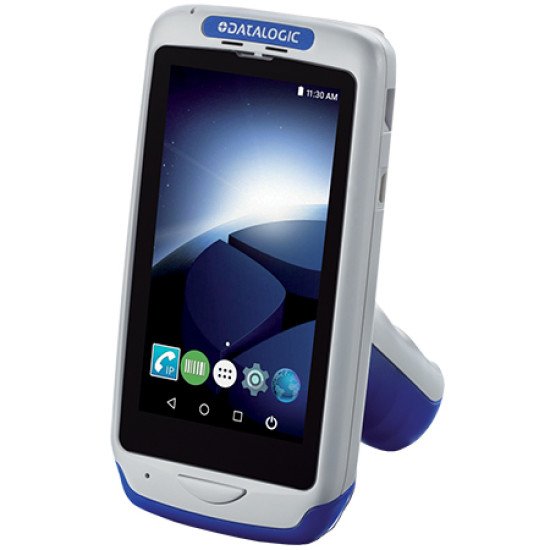 Datalogic Joya Touch A6 ordinateur portable de poche 10,9 cm (4.3") 854 x 480 pixels Écran tactile 305 g Bleu, Gris