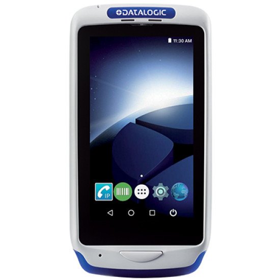 Datalogic Joya Touch A6 ordinateur portable de poche 10,9 cm (4.3") 854 x 480 pixels Écran tactile 305 g Bleu, Gris