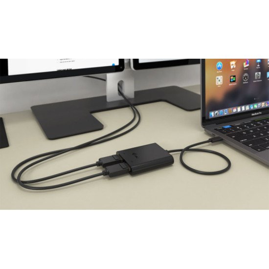 i-tec USB-C 3.1 Dual 4K DP Video Adapter Adaptateur vidéo