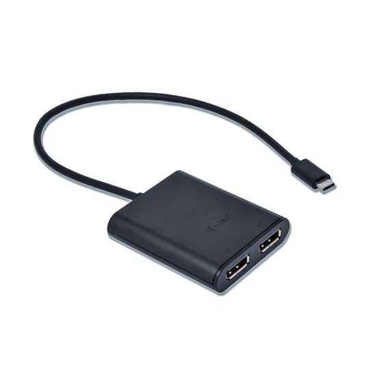 i-tec USB-C 3.1 Dual 4K DP Video Adapter Adaptateur vidéo