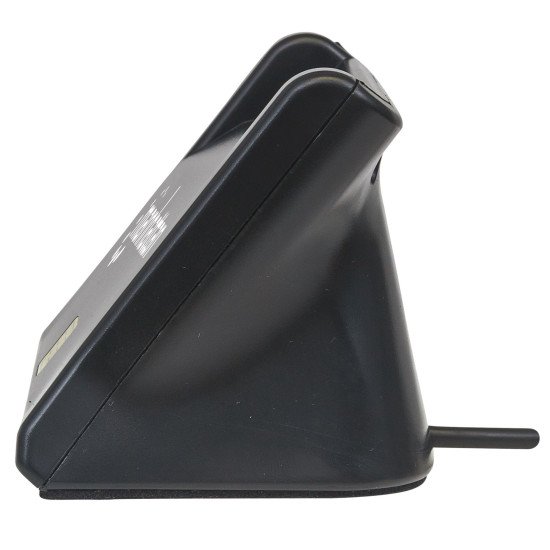 Manhattan Lecteur de cartes à puce/SIM USB-A, 480 Mbps (USB 2.0), design vertical de bureau, fente d'insertion à friction, câble de 86 cm, noir, garantie de 3 ans