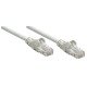 Intellinet Câble patch réseau, Cat6, 50 m, gris, cuivre, S/FTP, LSOH/LSZH, PVC, RJ45, contacts plaqués or, anti-accroc, avec manchon, garantie à vie