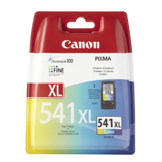 Canon CL-541 XL Original Cyan, Magenta, Jaune Canon CL-541 XL Original Cyan, Magenta, Jaune