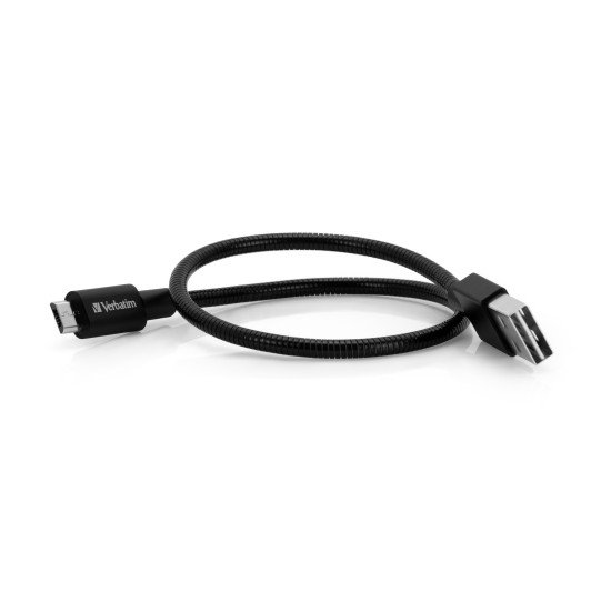 Verbatim Câble de synchronisation et de charge pour micro-USB, 100 cm, noir