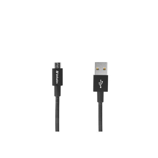 Verbatim Câble de synchronisation et de charge pour micro-USB, 100 cm, noir