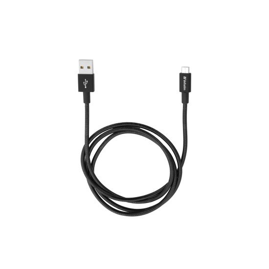 Verbatim Câble de synchronisation et de charge pour micro-USB, 100 cm, noir