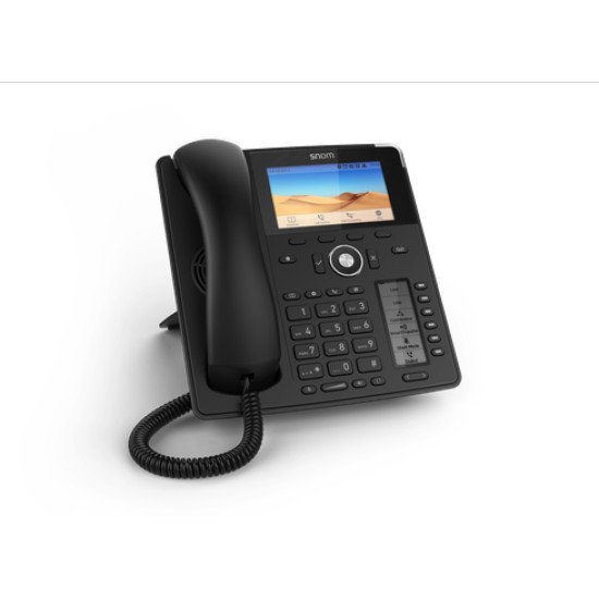 Snom D785 téléphone fixe Noir 12 lignes TFT